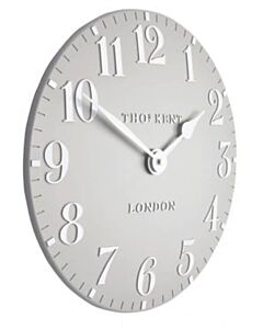 Thomas Kent - Arabic Dove Grey Small Wall Clock